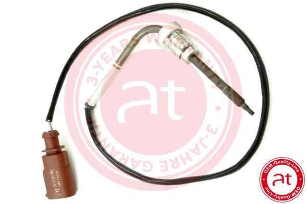 Senzor, temperatura gaze evacuare at11026 at autoteile germany