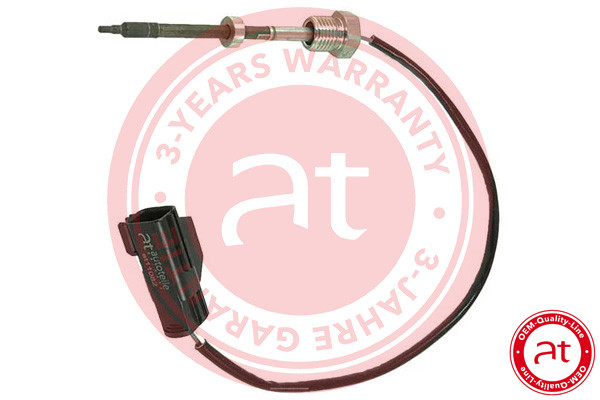 Senzor, temperatura gaze evacuare at11082 at autoteile germany