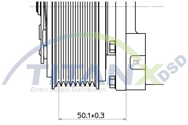 Compresor, climatizare CM709001 TitanX
