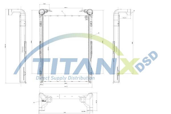 Intercooler, compresor IX169002 TitanX