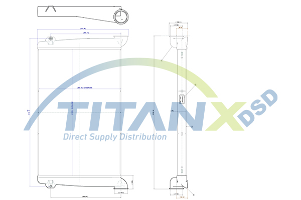 Intercooler, compresor IX609001 TitanX