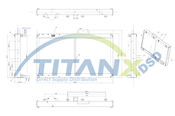 Radiator, racire motor RX609002 TitanX