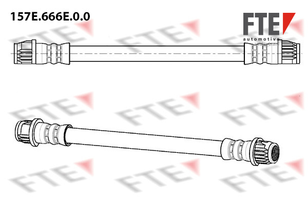 Furtun frana 157E.666E.0.0 FTE
