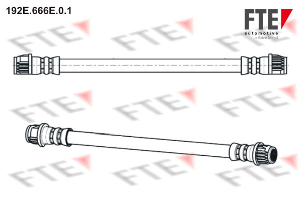 Furtun frana 192E.666E.0.1 FTE