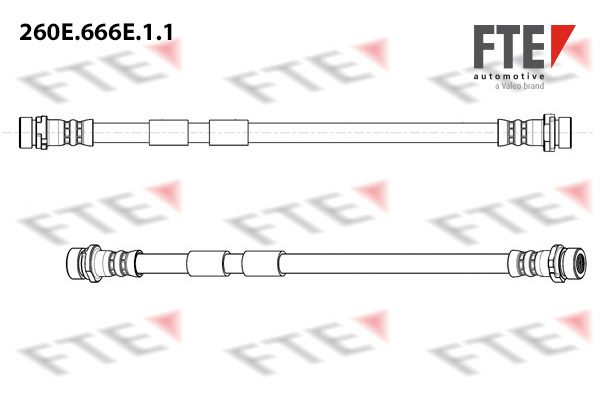 Furtun frana 260E.666E.1.1 FTE