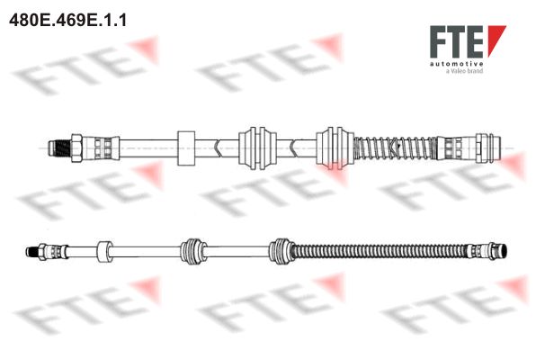 Furtun frana 480E.469E.1.1 FTE