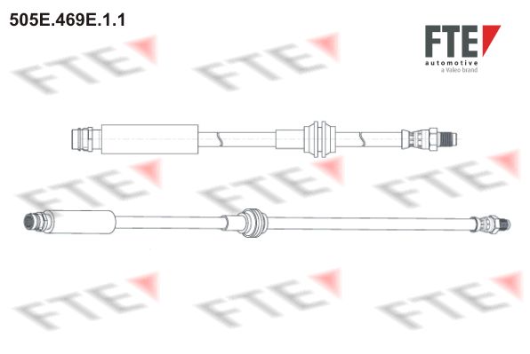 Furtun frana 505E.469E.1.1 FTE