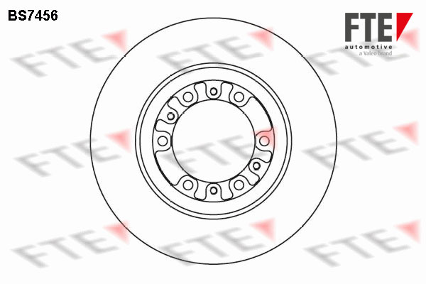 Disc frana 9072774 FTE