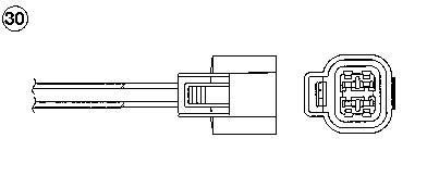 Sonda Lambda 95320 NTK