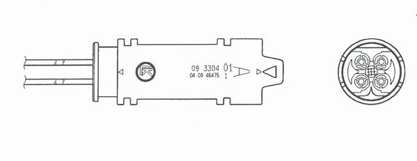 Sonda Lambda 1536 NTK