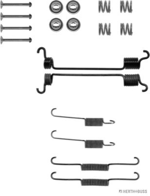 Set accesorii, sabot de frana J3561007 HERTH+BUSS JAKOPARTS