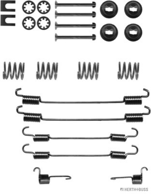 Set accesorii, sabot de frana J3561008 HERTH+BUSS JAKOPARTS