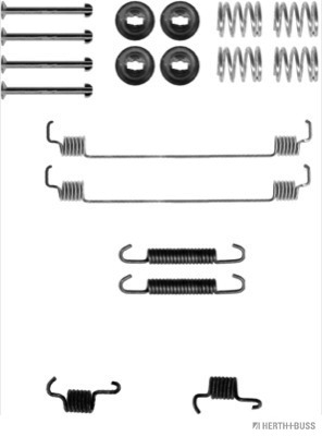 Set accesorii, sabot de frana J3561015 HERTH+BUSS JAKOPARTS