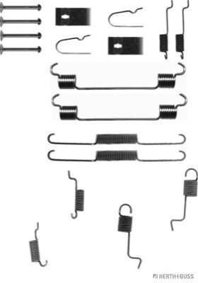 Set accesorii, sabot de frana J3563007 HERTH+BUSS JAKOPARTS