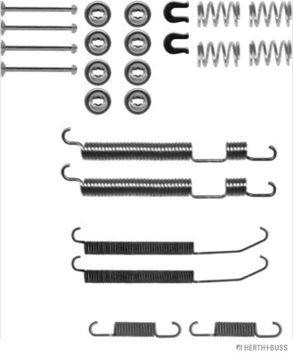 Set accesorii, sabot de frana J3565004 HERTH+BUSS JAKOPARTS