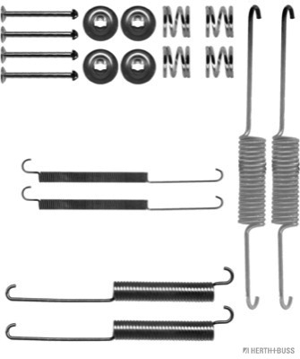 Set accesorii, sabot de frana J3569000 HERTH+BUSS JAKOPARTS