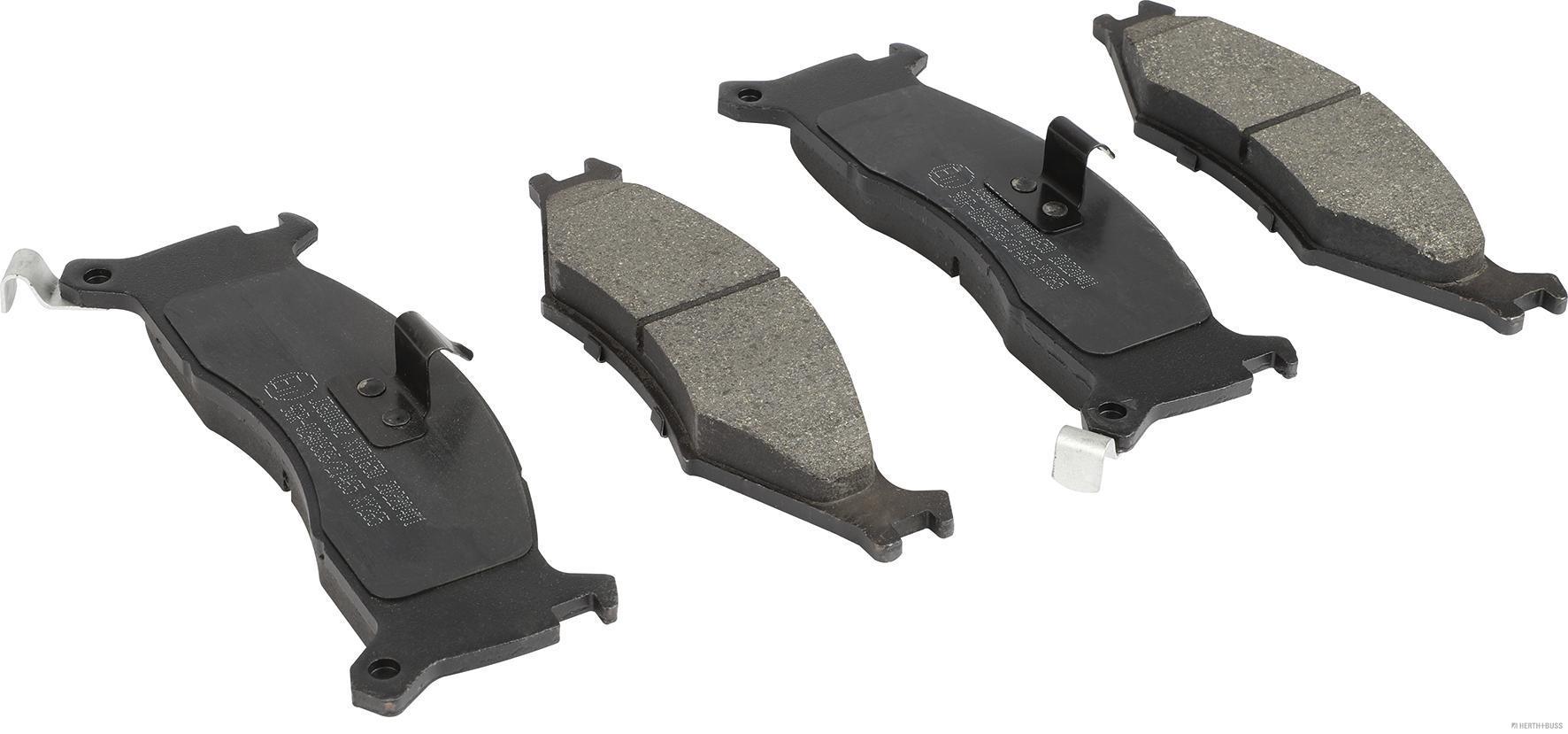 set placute frana,frana disc J3600302 HERTH+BUSS JAKOPARTS