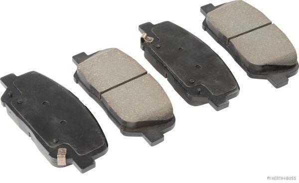 set placute frana,frana disc J3600315 HERTH+BUSS JAKOPARTS