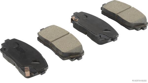 set placute frana,frana disc J3600341 HERTH+BUSS JAKOPARTS