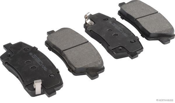 set placute frana,frana disc J3600356 HERTH+BUSS JAKOPARTS