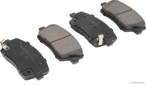 set placute frana,frana disc J3600358 HERTH+BUSS JAKOPARTS