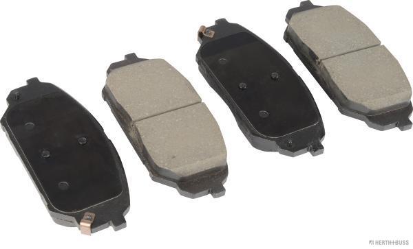 set placute frana,frana disc J3600550 HERTH+BUSS JAKOPARTS