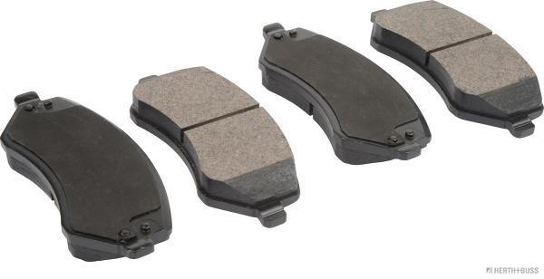 set placute frana,frana disc J3600801 HERTH+BUSS JAKOPARTS