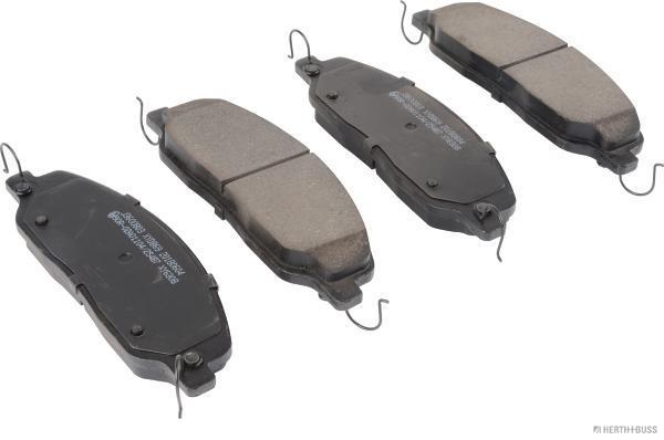 set placute frana,frana disc J3600803 HERTH+BUSS JAKOPARTS