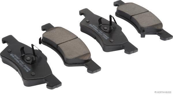 set placute frana,frana disc J3600807 HERTH+BUSS JAKOPARTS