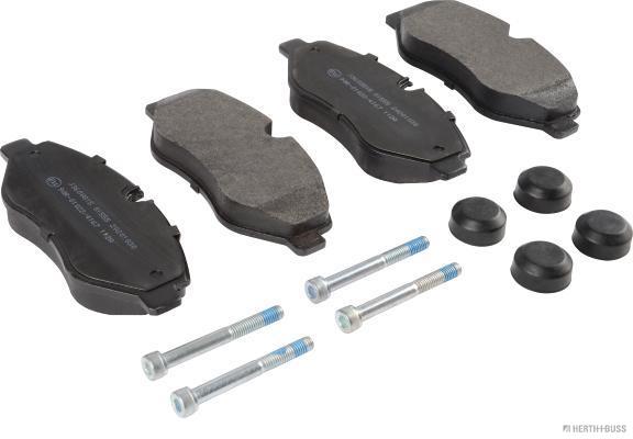 set placute frana,frana disc J3600815 HERTH+BUSS JAKOPARTS
