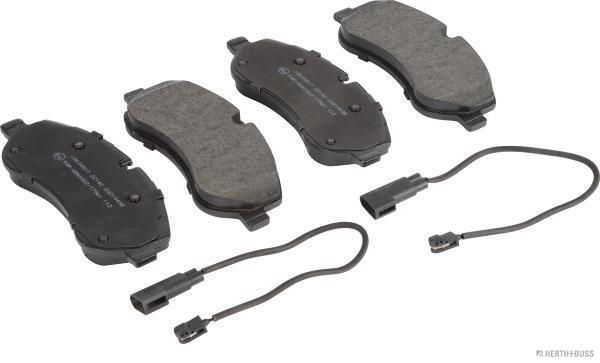 set placute frana,frana disc J3600817 HERTH+BUSS JAKOPARTS