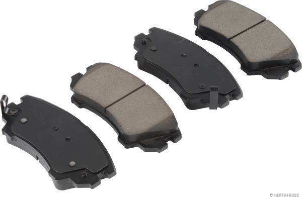 set placute frana,frana disc J3600919 HERTH+BUSS JAKOPARTS