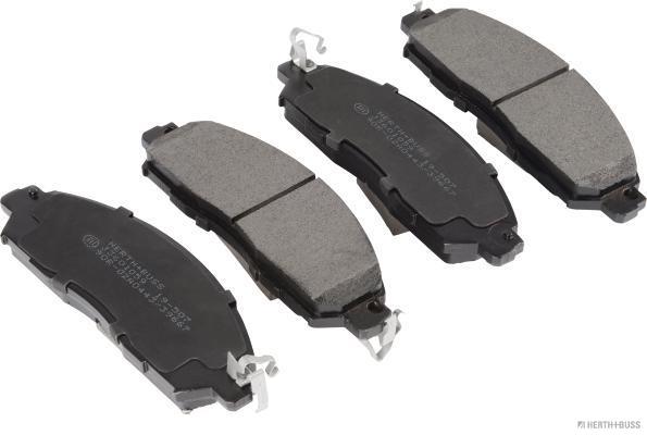 set placute frana,frana disc J3601059 HERTH+BUSS JAKOPARTS