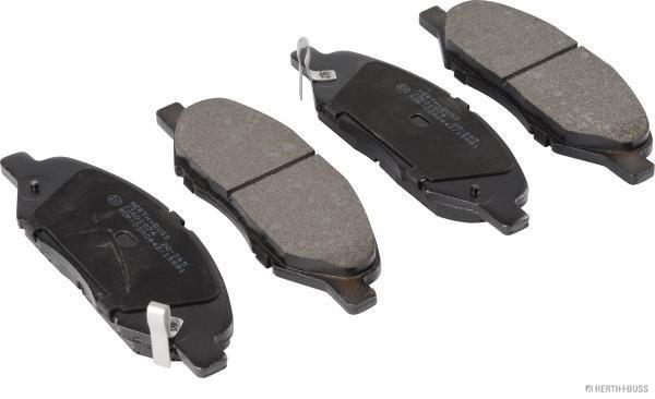 set placute frana,frana disc J3601074 HERTH+BUSS JAKOPARTS