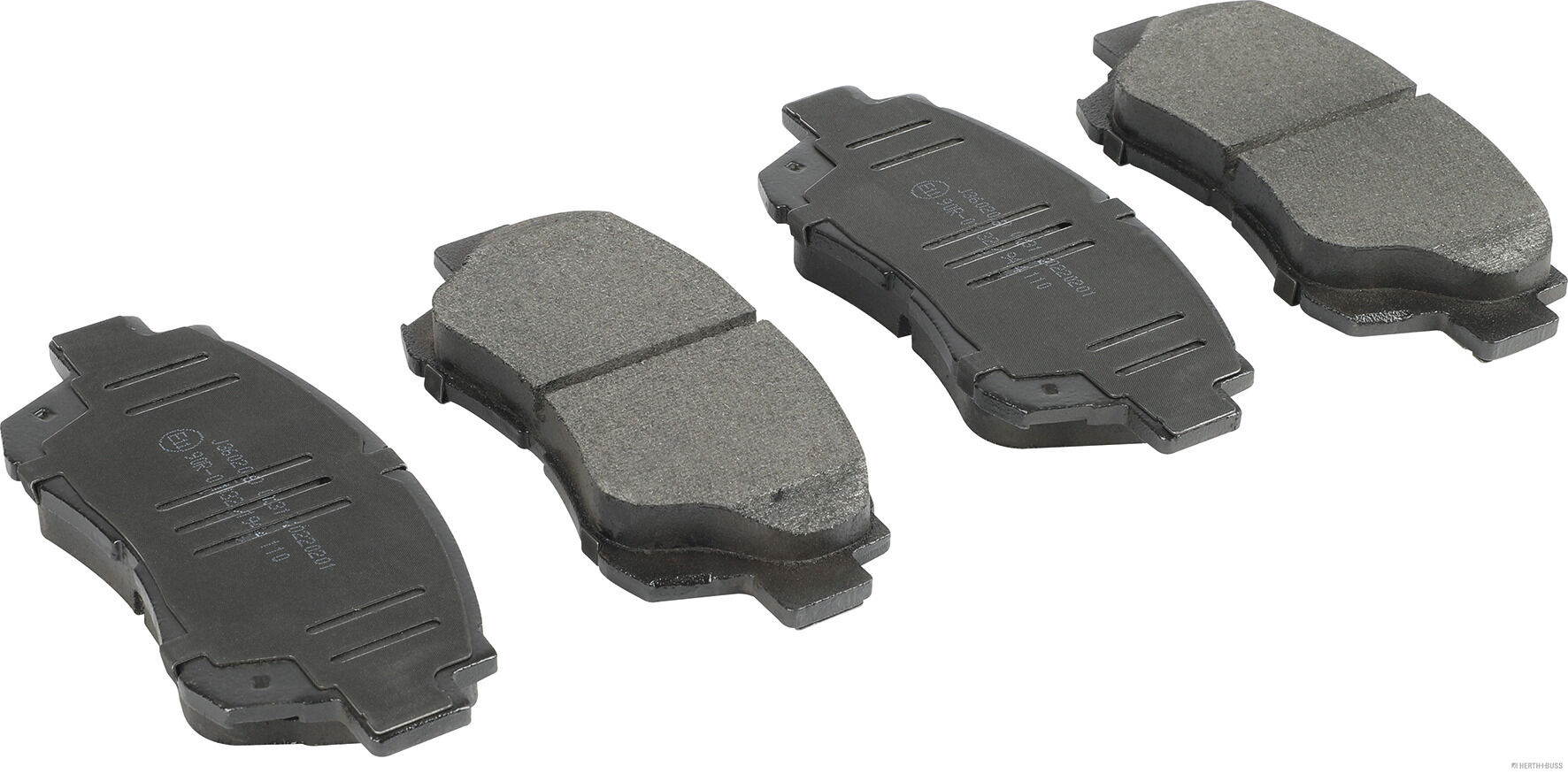 set placute frana,frana disc J3602060 HERTH+BUSS JAKOPARTS