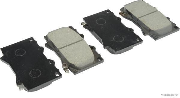 set placute frana,frana disc J3602097 HERTH+BUSS JAKOPARTS