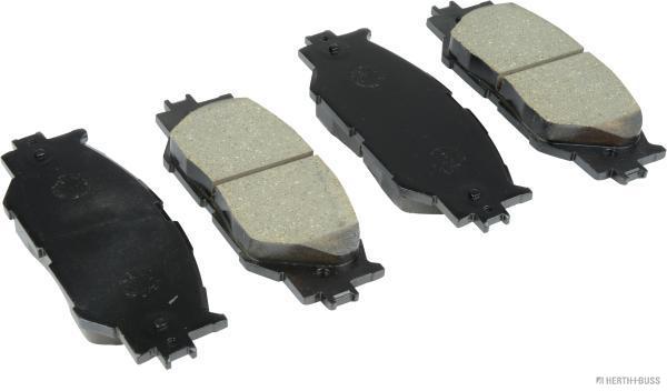set placute frana,frana disc J3602126 HERTH+BUSS JAKOPARTS