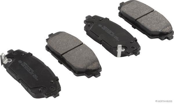 set placute frana,frana disc J3603006 HERTH+BUSS JAKOPARTS