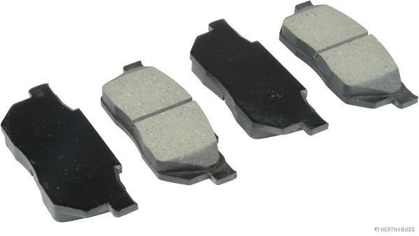 set placute frana,frana disc J3604014 HERTH+BUSS JAKOPARTS