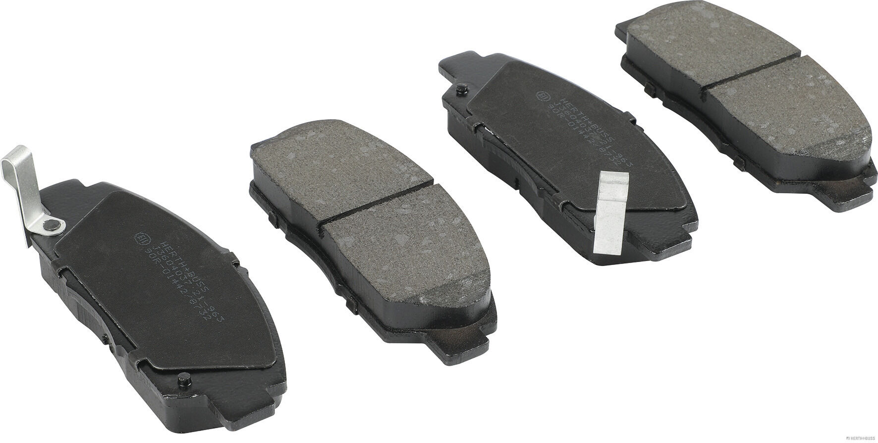 set placute frana,frana disc J3604037 HERTH+BUSS JAKOPARTS