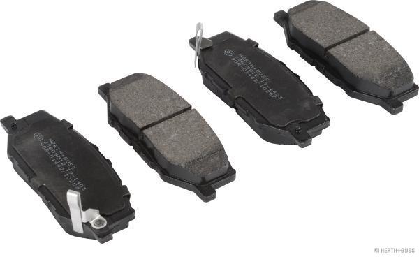 set placute frana,frana disc J3608012 HERTH+BUSS JAKOPARTS
