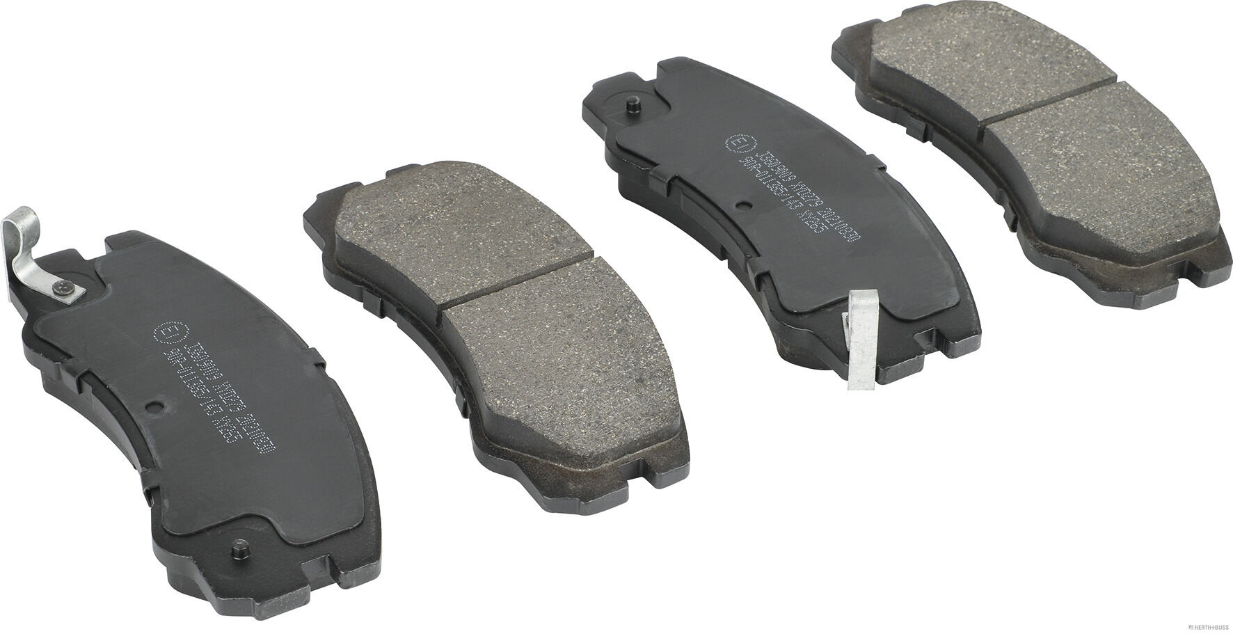set placute frana,frana disc J3609009 HERTH+BUSS JAKOPARTS