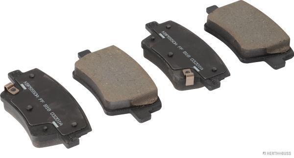 set placute frana,frana disc J3610535 HERTH+BUSS JAKOPARTS