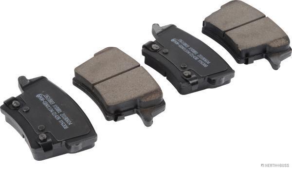 set placute frana,frana disc J3610803 HERTH+BUSS JAKOPARTS