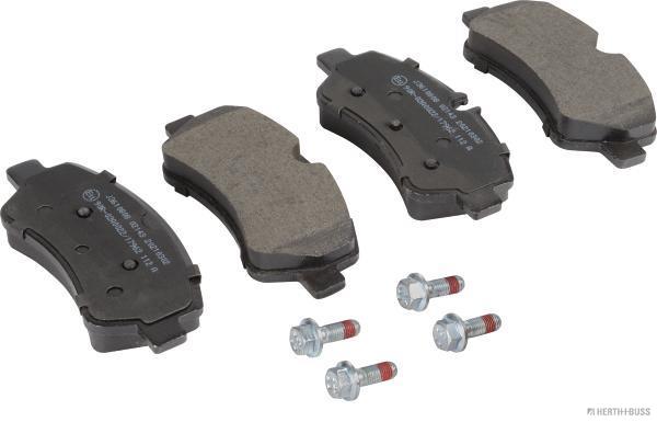 set placute frana,frana disc J3610808 HERTH+BUSS JAKOPARTS