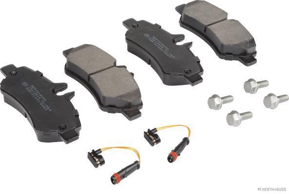 set placute frana,frana disc J3610816 HERTH+BUSS JAKOPARTS