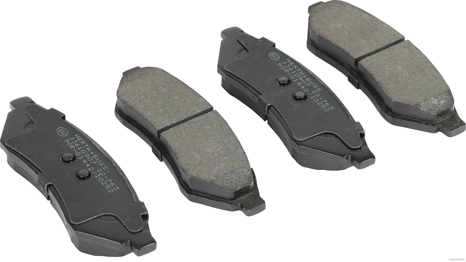 set placute frana,frana disc J3610907 HERTH+BUSS JAKOPARTS