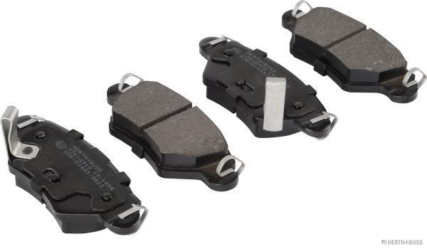 set placute frana,frana disc J3610910 HERTH+BUSS JAKOPARTS