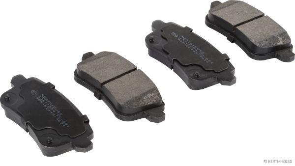 set placute frana,frana disc J3611054 HERTH+BUSS JAKOPARTS