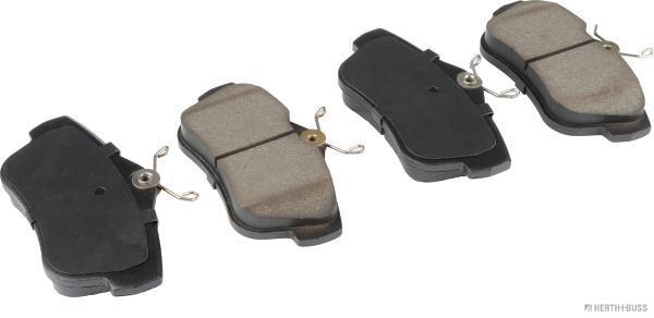 set placute frana,frana disc J3612043 HERTH+BUSS JAKOPARTS